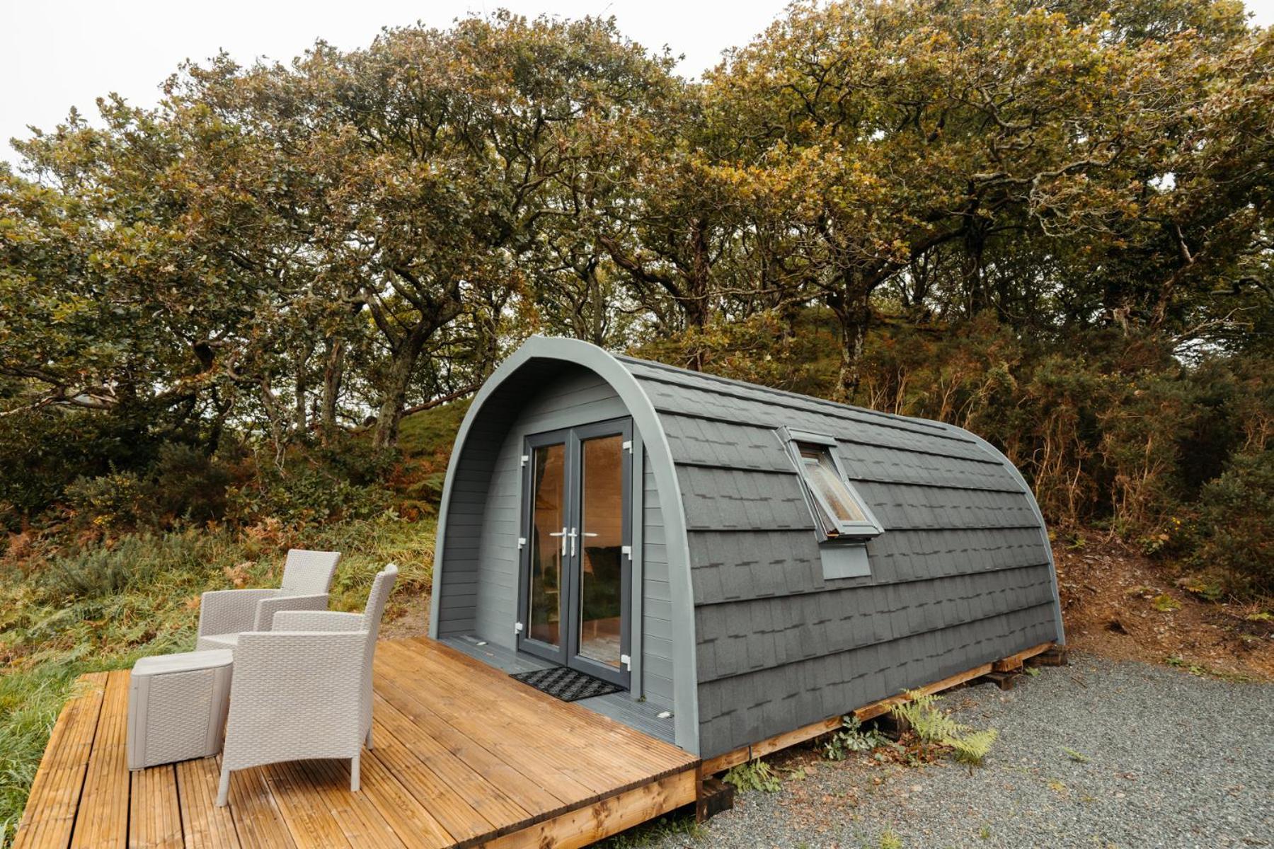 Shepherd's hut near Aberdyfi Machynlleth Exterior foto