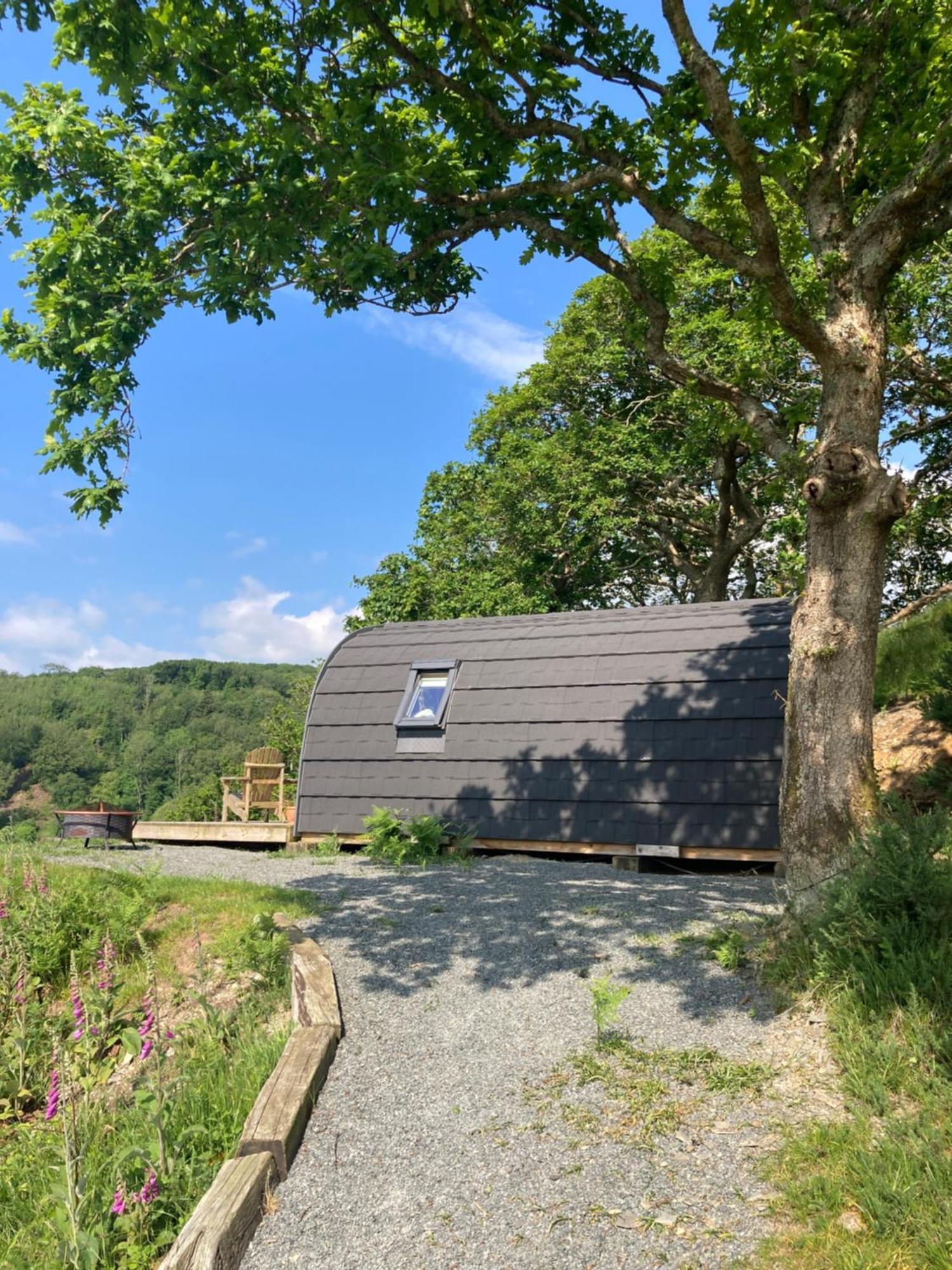 Shepherd's hut near Aberdyfi Machynlleth Exterior foto